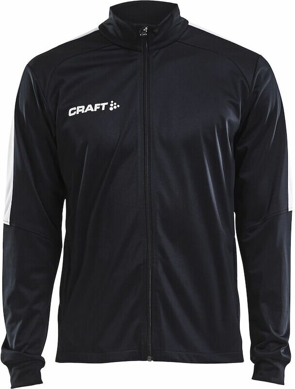 CRAFT Progress -miesten tekninen verryttelytakki Musta/valkoinen (9900)