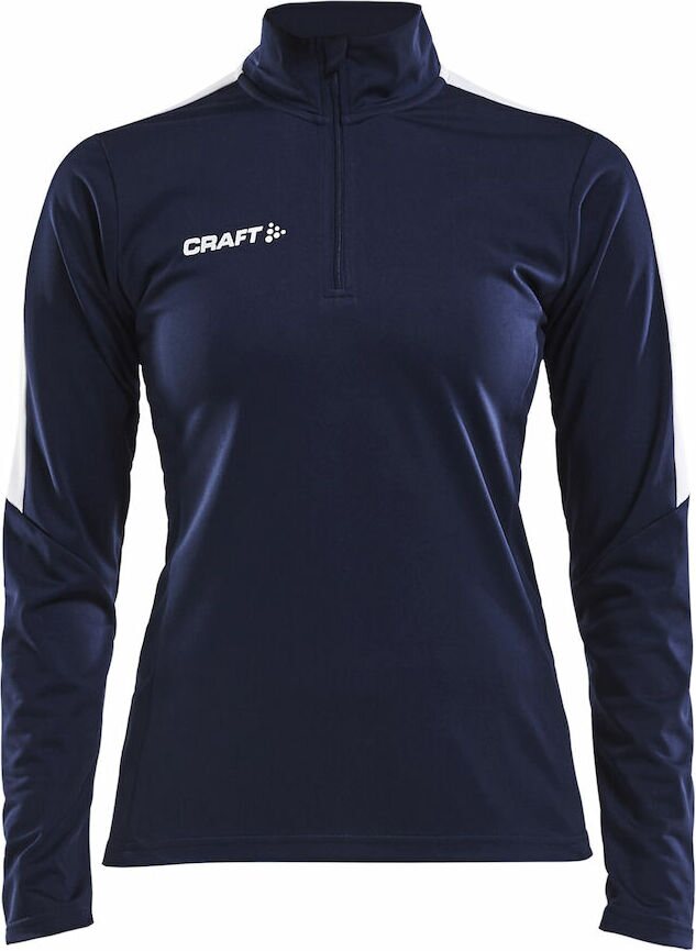 CRAFT Progress Halfzip Ls Tee W Navy (1390)