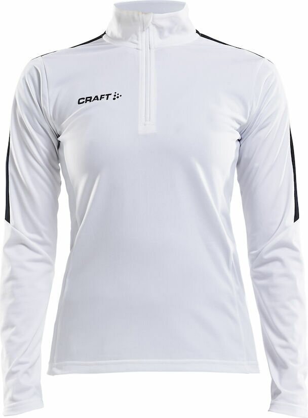 CRAFT Progress Halfzip Ls Tee W White (1900)