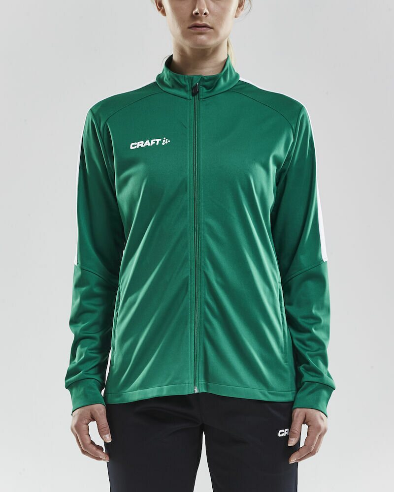 CRAFT Progress -naisten tekninen verryttelytakki Vihreä (1651)