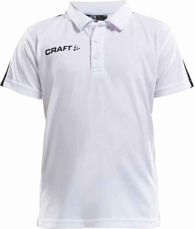 CRAFT Progress Polo Pique JR White (1900)