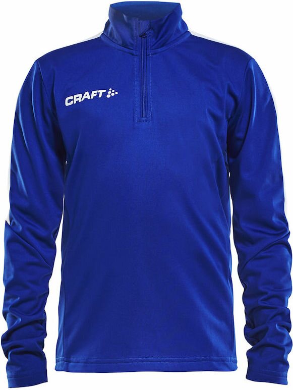 CRAFT Progress Halfzip Ls Tee Jr Club cobolt (1346)