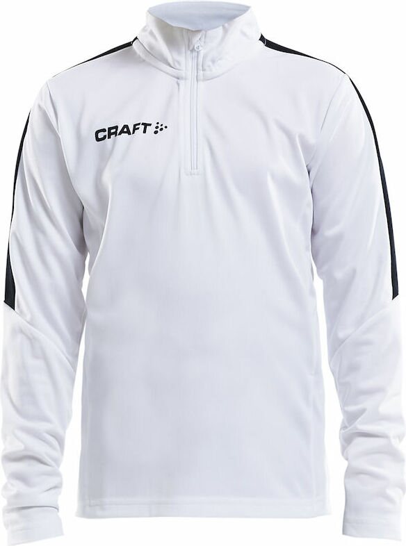 CRAFT Progress Halfzip Ls Tee Jr White (1900)