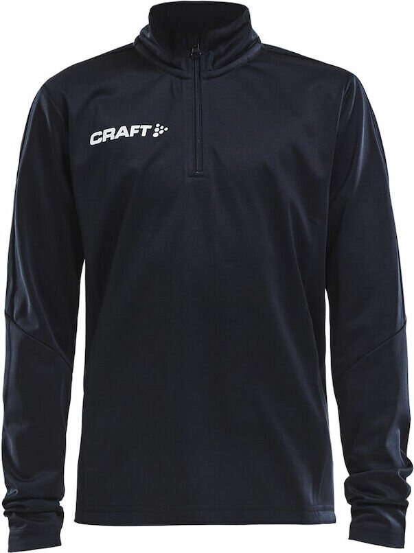 CRAFT Progress Halfzip Ls Tee Jr Black (9999)