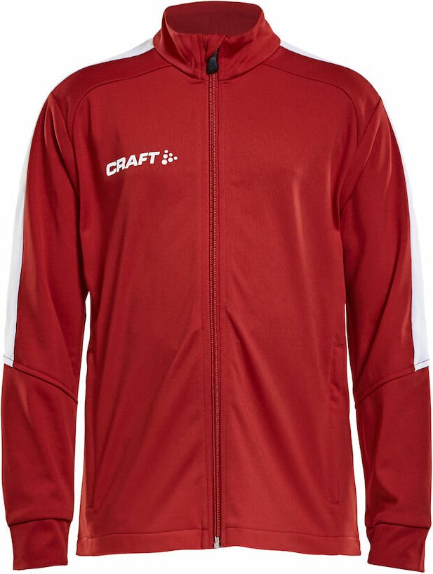 CRAFT Progress -lasten tekninen verryttelytakki Kirkkaan punainen (1430)