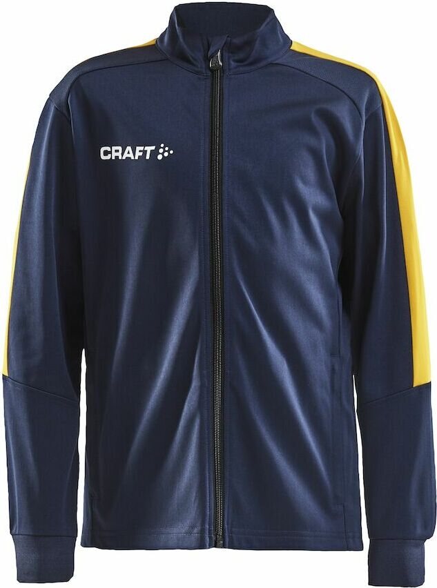 CRAFT Progress -lasten tekninen verryttelytakki Laivastonsininen/Ruotsin keltainen (390552)