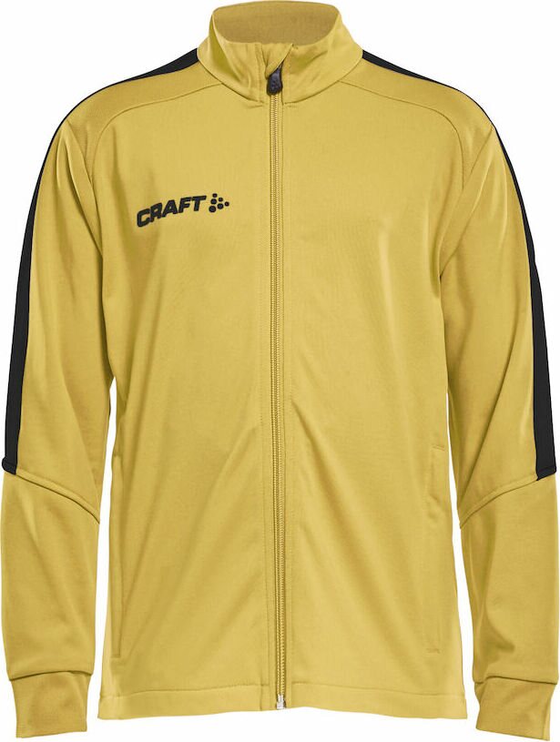 CRAFT Progress -lasten tekninen verryttelytakki Ruotsin keltainen/musta (552999)