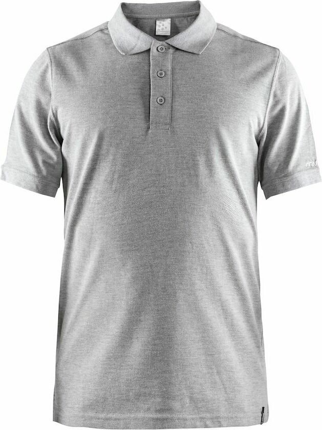 CRAFT Casual Polo Pique M Grey melange (950000)