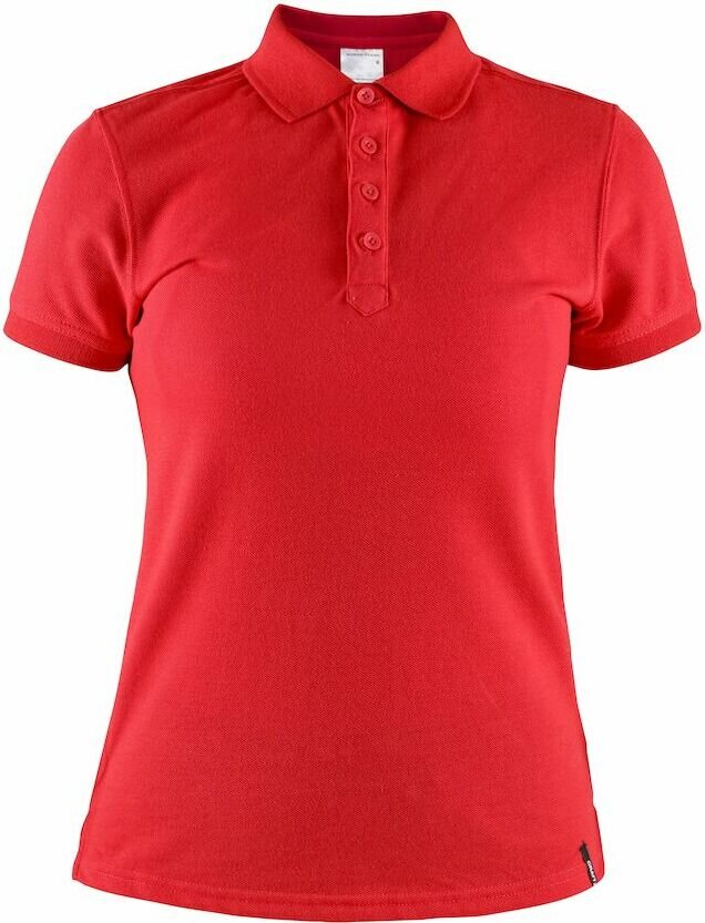 CRAFT Casual Polo Pique W Bright red (430000)
