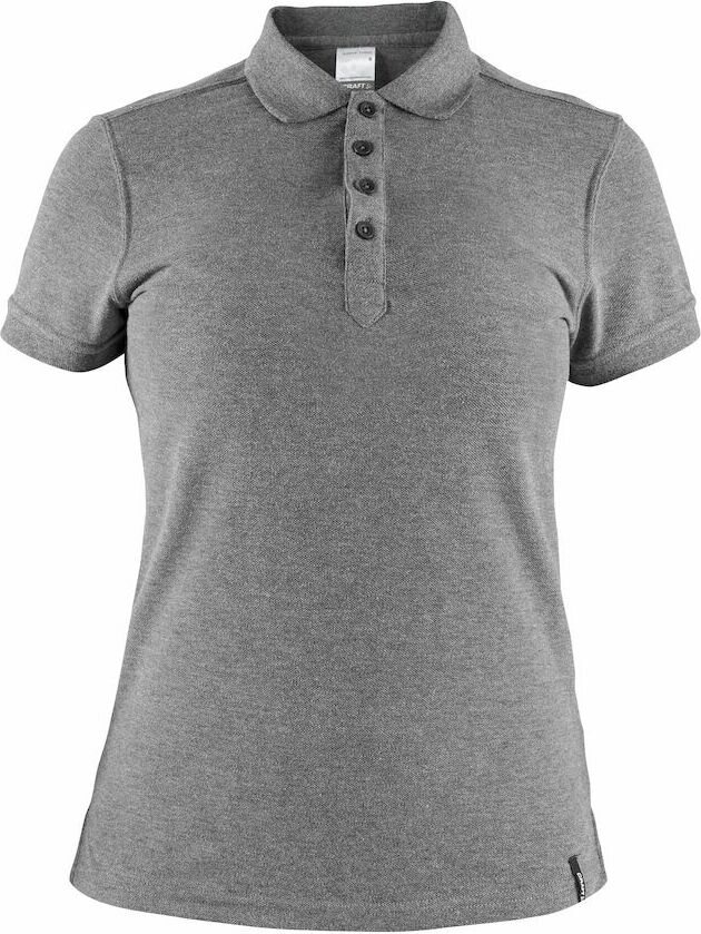 CRAFT Casual Polo Pique W Dark grey melange (975000)