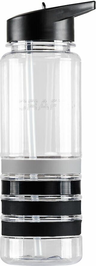 CRAFT Läpinäkyvä vesipullo Musta (999000)