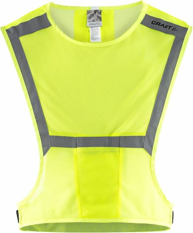 CRAFT ADV All Year -miesten verkkokankainen huomioliivi Flumino (851000)