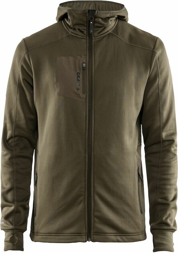 CRAFT Trict Polartec Hood M Dark olive (648000)