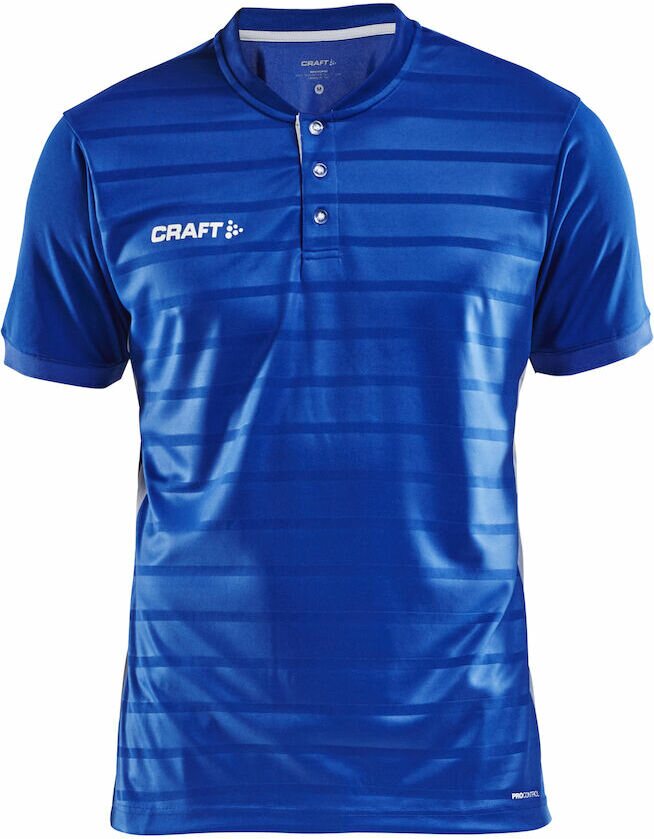 CRAFT PRO Control Button Jersey M Club cobolt/white (346900)