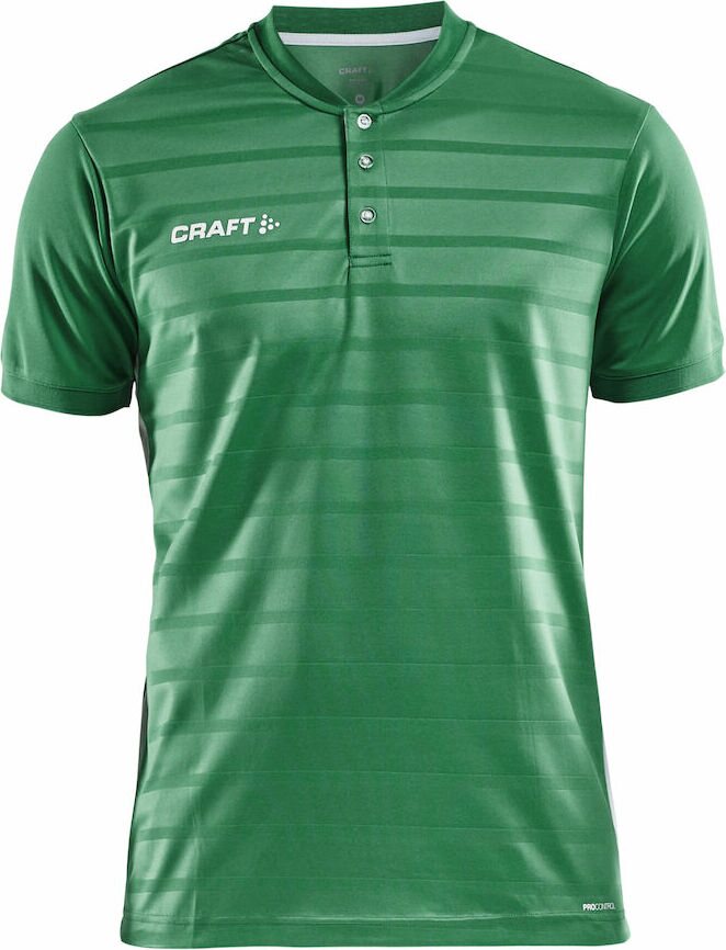 CRAFT PRO Control Button Jersey M Team green/white (651900)