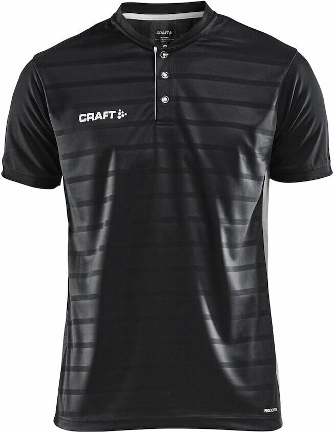 CRAFT PRO Control Button Jersey M Black/white (999900)