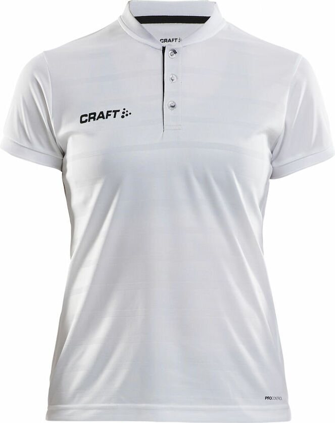 CRAFT PRO Control Button Jersey W White/black (900999)