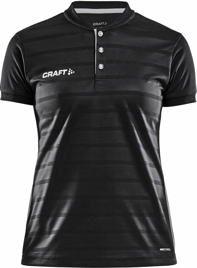 CRAFT PRO Control Button Jersey W Black/white (999900)