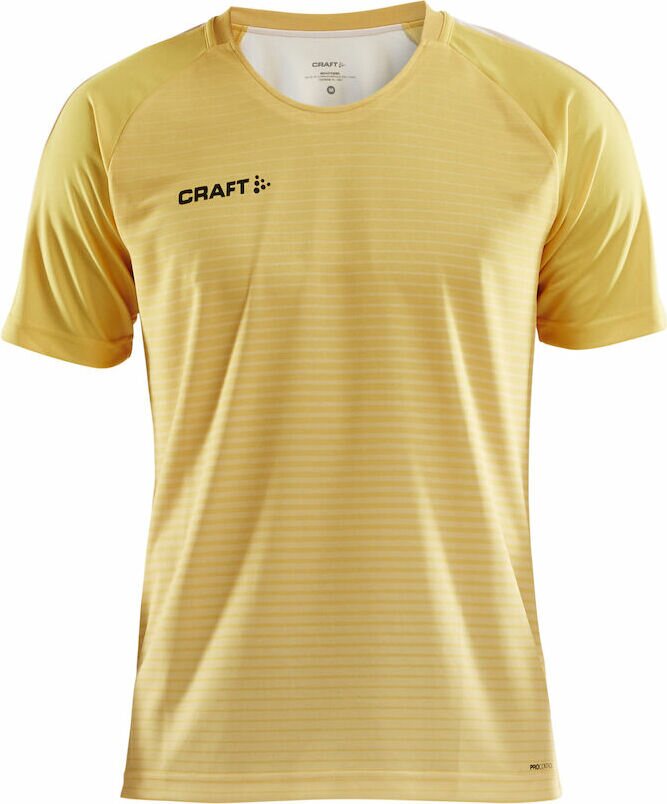 CRAFT PRO Control Stripe Jersey M Sweden yellow/flumino (552851)
