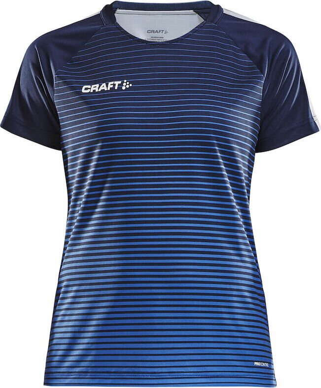 CRAFT PRO Control Stripe Jersey W Navy/club cobolt (390346)