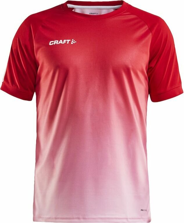 CRAFT PRO Control Fade Jersey M Bright red/white (430900)
