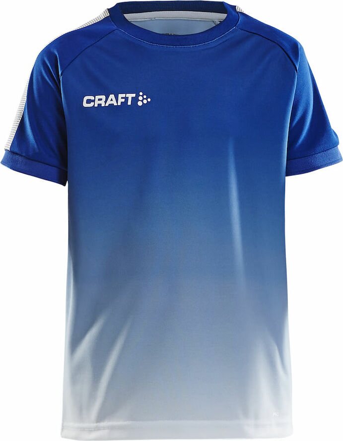 CRAFT Pro Control Fade Jersey Jr Club cobolt/white (346900)