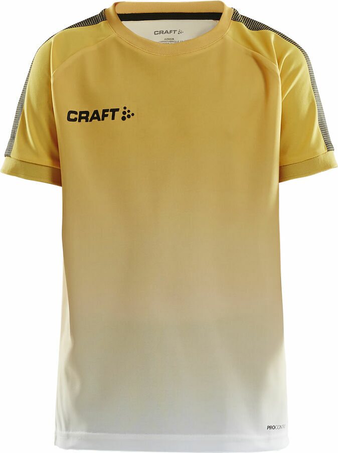 CRAFT Pro Control Fade Jersey Jr Sweden yellow/black (552999)