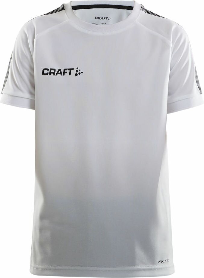 CRAFT Pro Control Fade Jersey Jr White/silver (900926)