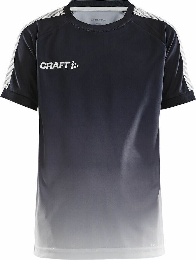 CRAFT Pro Control Fade Jersey Jr Black/white (999900)