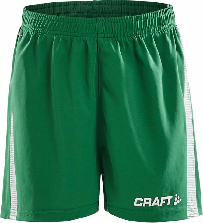 CRAFT PRO Control Shorts Jr Team green/white (651900)
