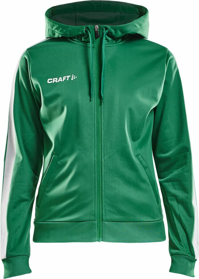 CRAFT Pro Control Hood Jacket W Team green/white (651900)