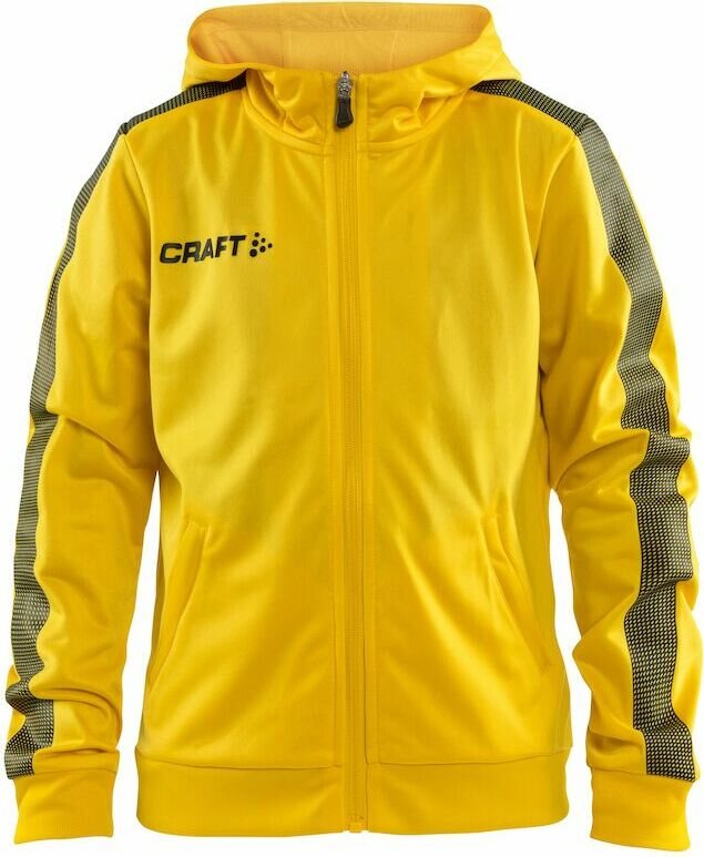 CRAFT PRO Control Hood Jacket Jr Sweden yellow/black (552999)
