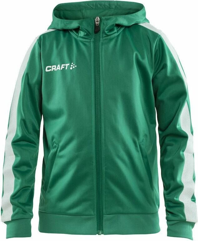 CRAFT PRO Control Hood Jacket Jr Team green/white (651900)