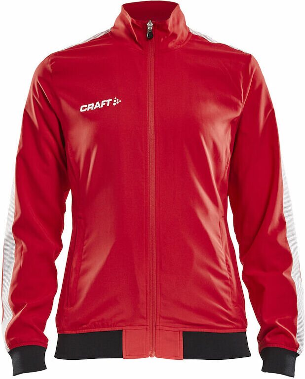 CRAFT PRO Control -naisten kudottu verryttelytakki Kirkkaan punainen (430000)