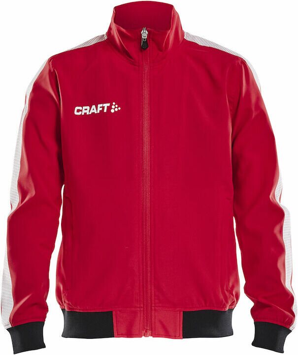 CRAFT PRO Control -lasten kudottu verryttelytakki Kirkkaan punainen (430000)