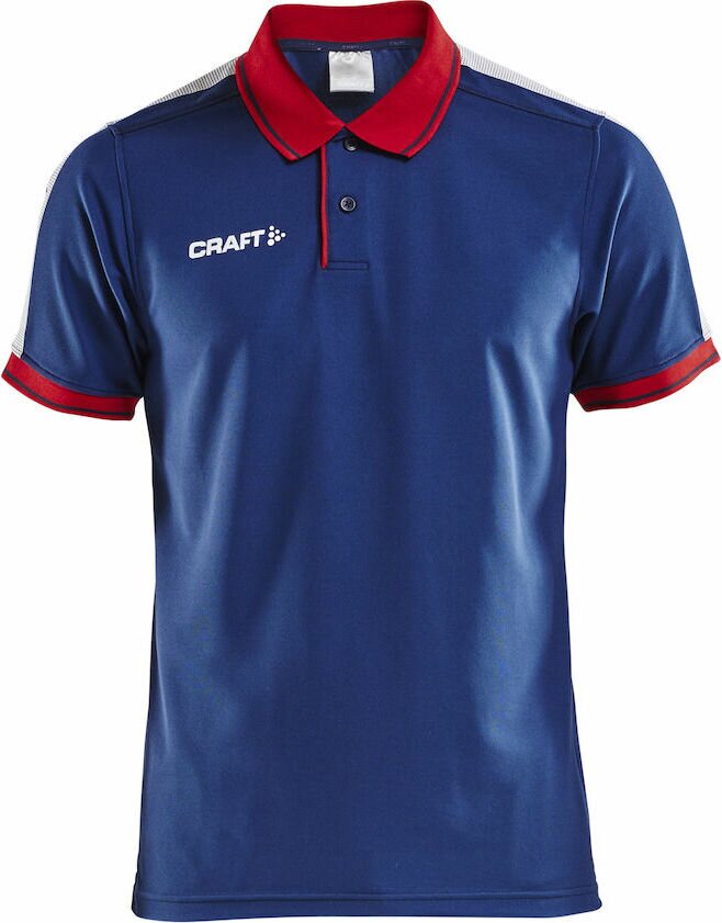 CRAFT PRO Control Poloshirt M Navy/bright red (390430)