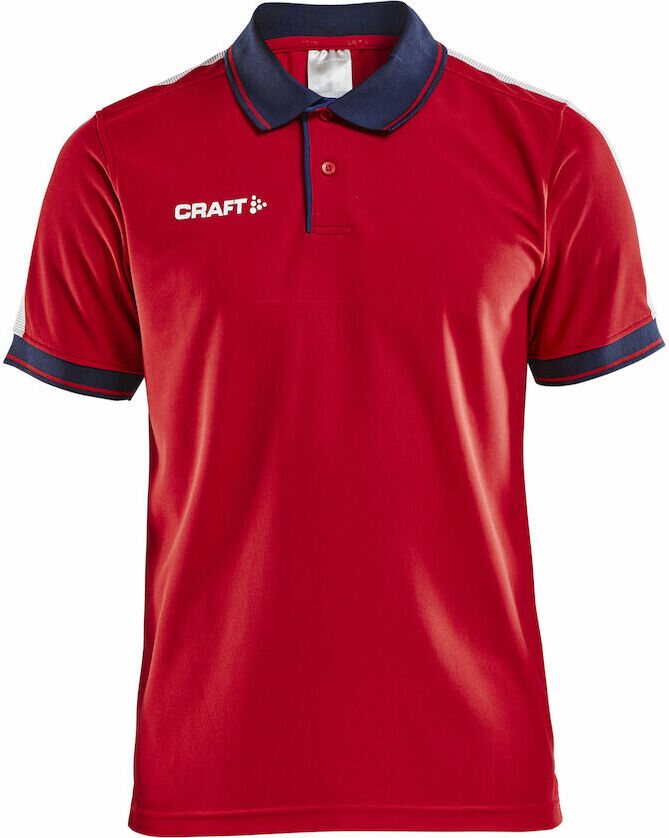 CRAFT PRO Control Poloshirt M Bright red/navy (430390)