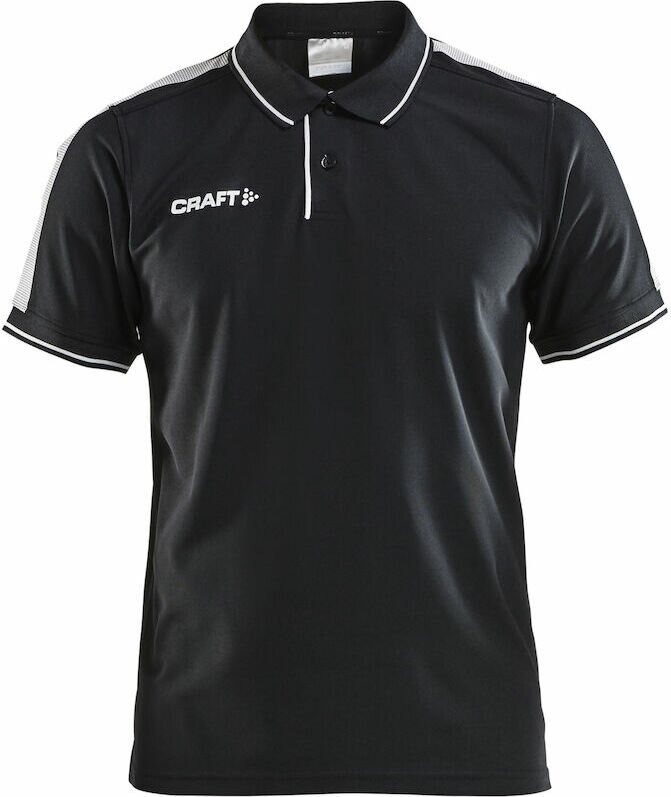 CRAFT PRO Control Poloshirt M Black/white (999900)