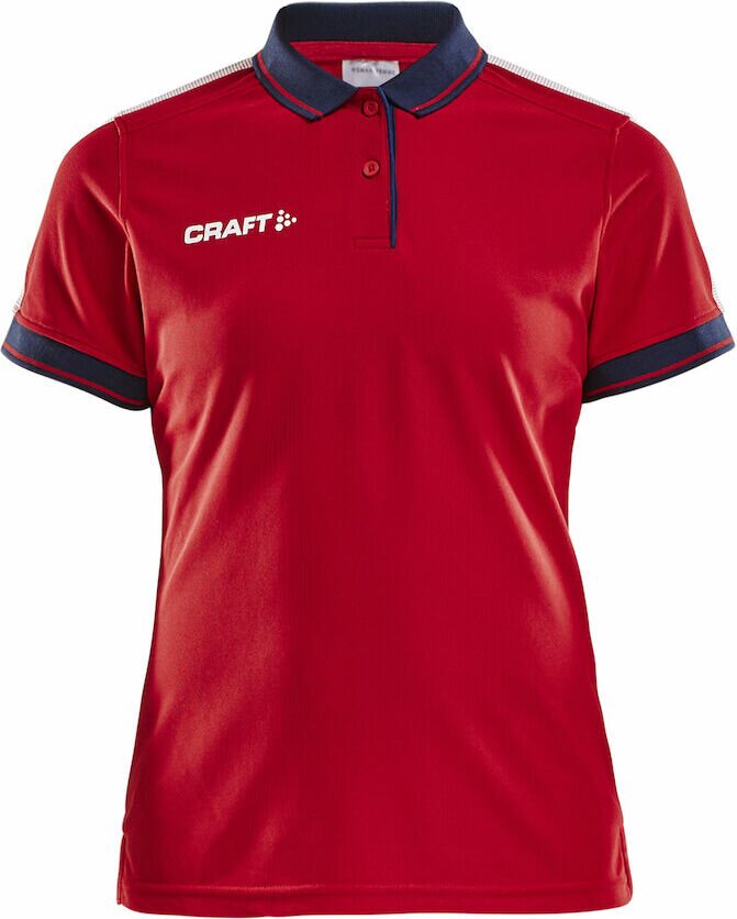 CRAFT PRO Control Poloshirt W Bright red/navy (430390)