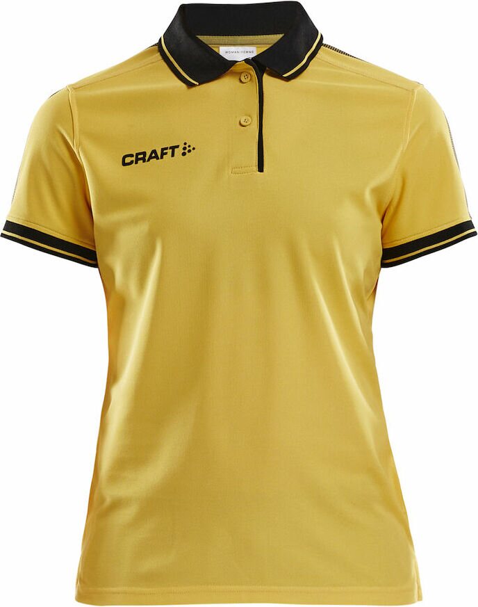 CRAFT PRO Control Poloshirt W Sweden yellow/black (552999)