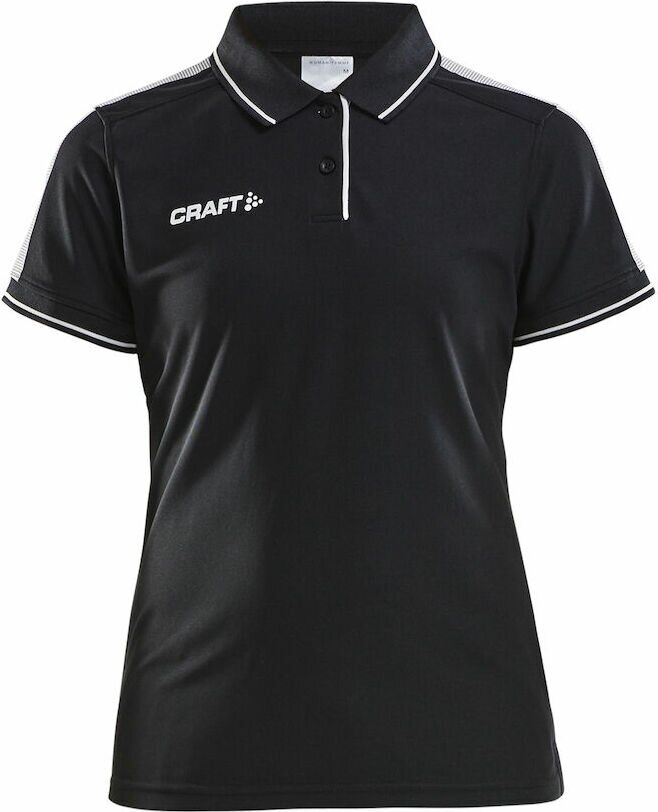 CRAFT PRO Control Poloshirt W Black/white (999900)