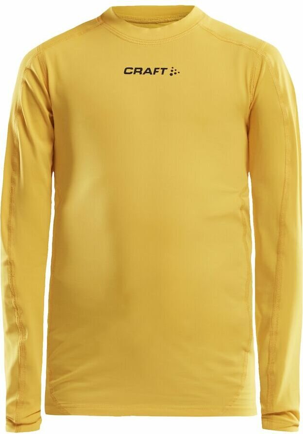 CRAFT PRO Control Compression Long Sleeve Jr Sweden yellow (552000)