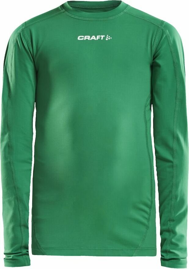 CRAFT PRO Control Compression Long Sleeve Jr Team green (651000)