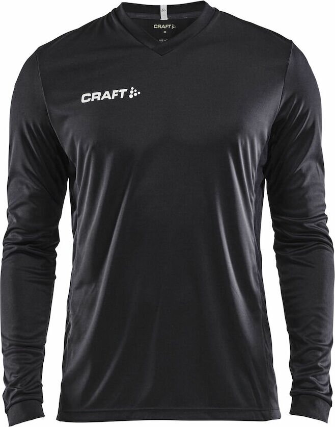 CRAFT Squad Go Jersey Solid LS M Black (9999)