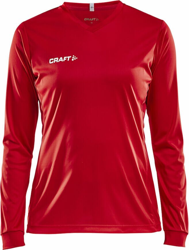 CRAFT Squad Go Jersey Solid LS W Bright red (1430)