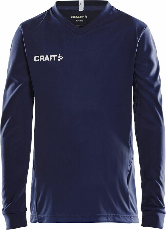 CRAFT Squad Go Jersey Solid LS Jr Navy (1390)