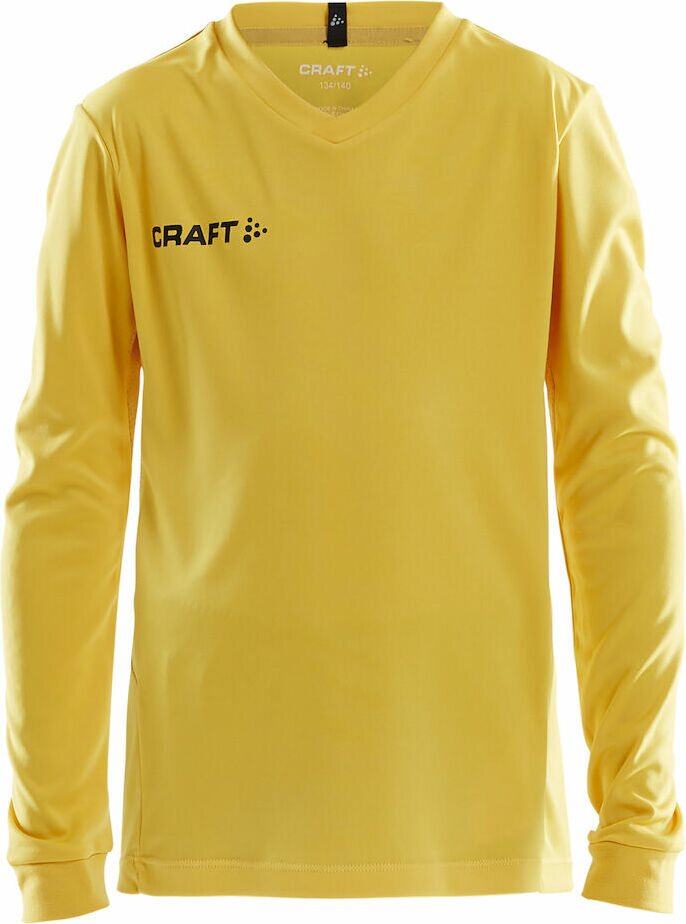 CRAFT Squad Go Jersey Solid LS Jr Sweden yellow (1552)