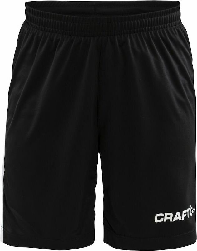 CRAFT Progress Longer Shorts Contrast WB JR Black/white (999900)