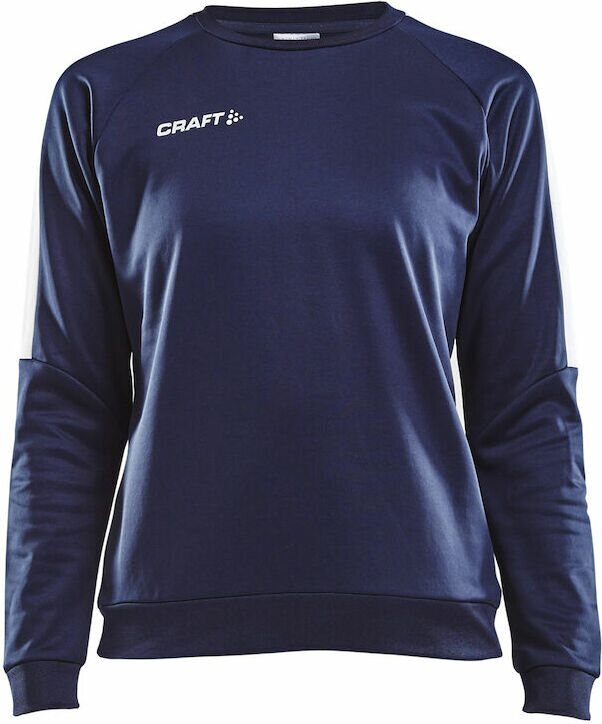 CRAFT Progress R-Neck Sweater W Navy/white (390900)