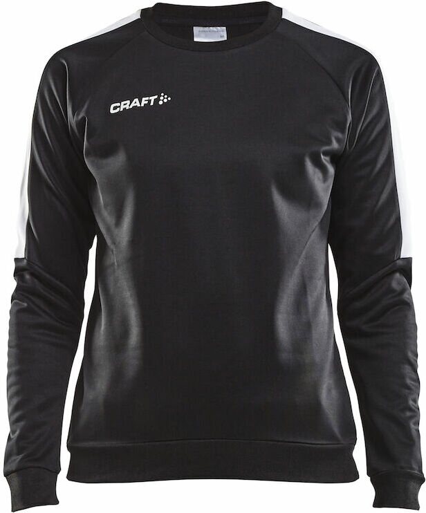 CRAFT Progress R-Neck Sweater W Black/white (999900)